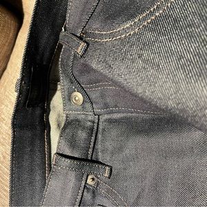 UNIQLO SELVEDGE BLUE JEANS 33x34